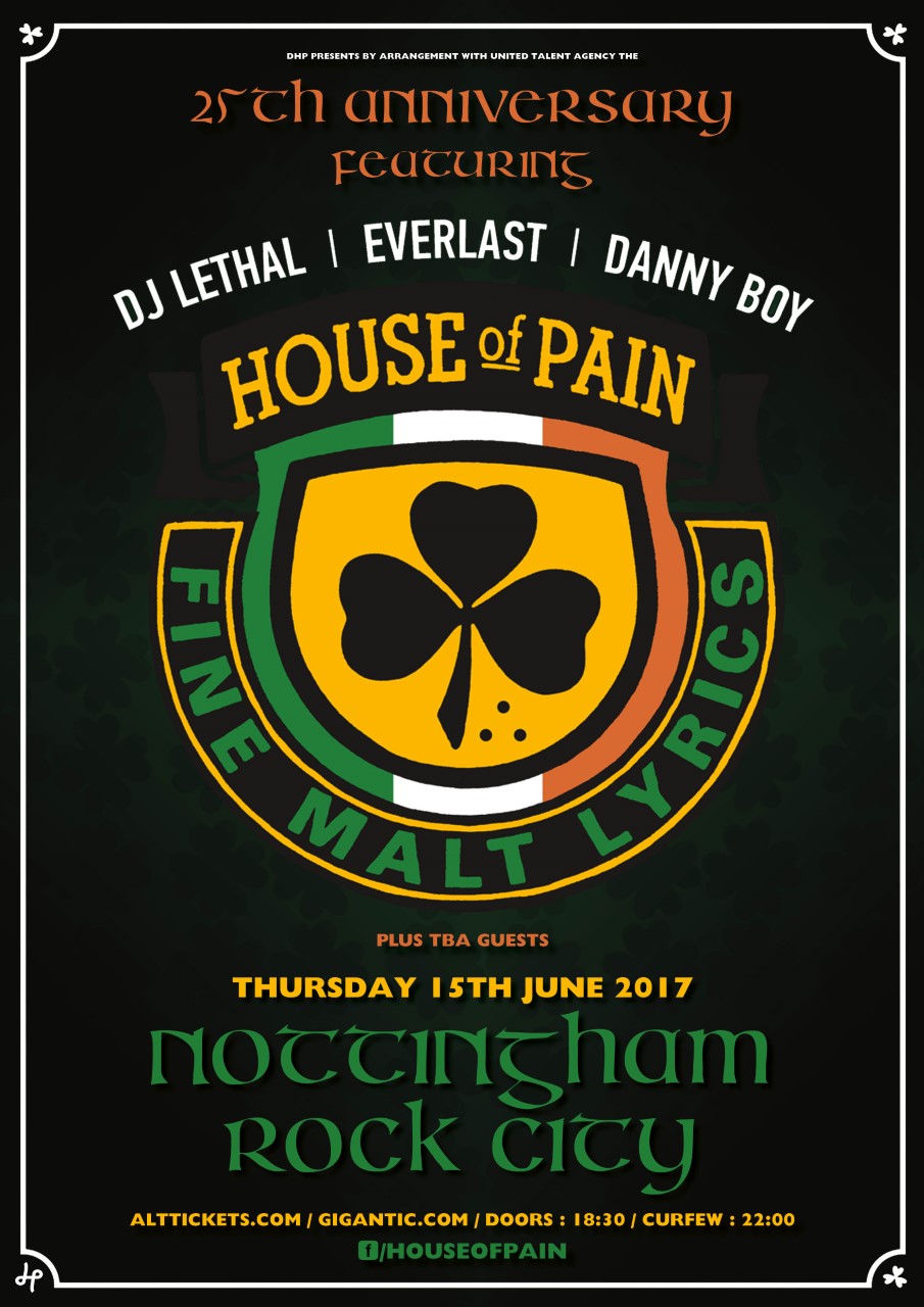 House Of Pain 25th Anniversary Tour Rock City