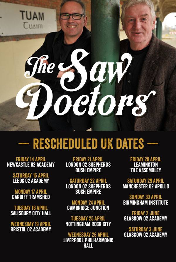 saw doctors tour usa