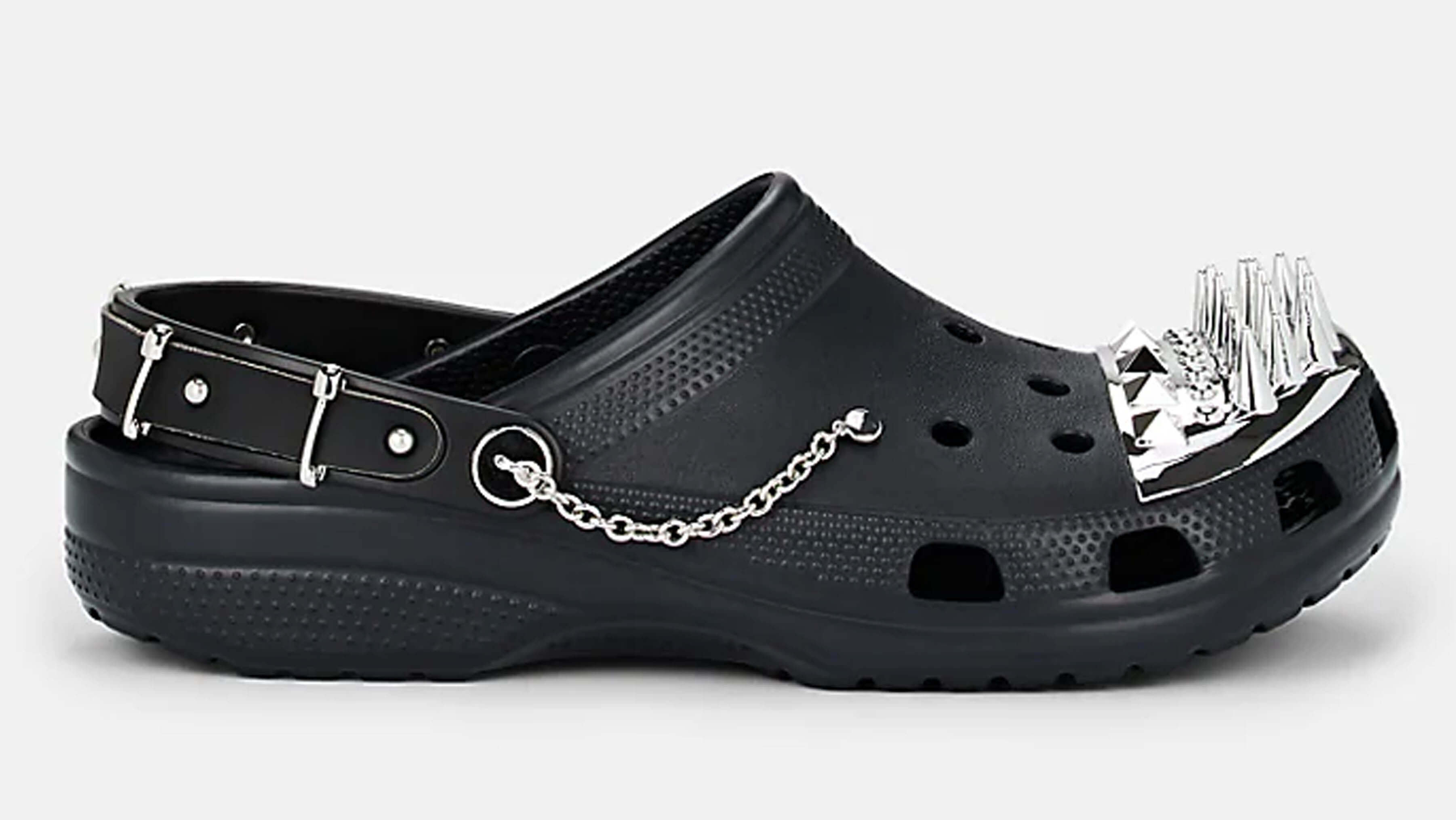 Goth Crocs are here to spike up your summer