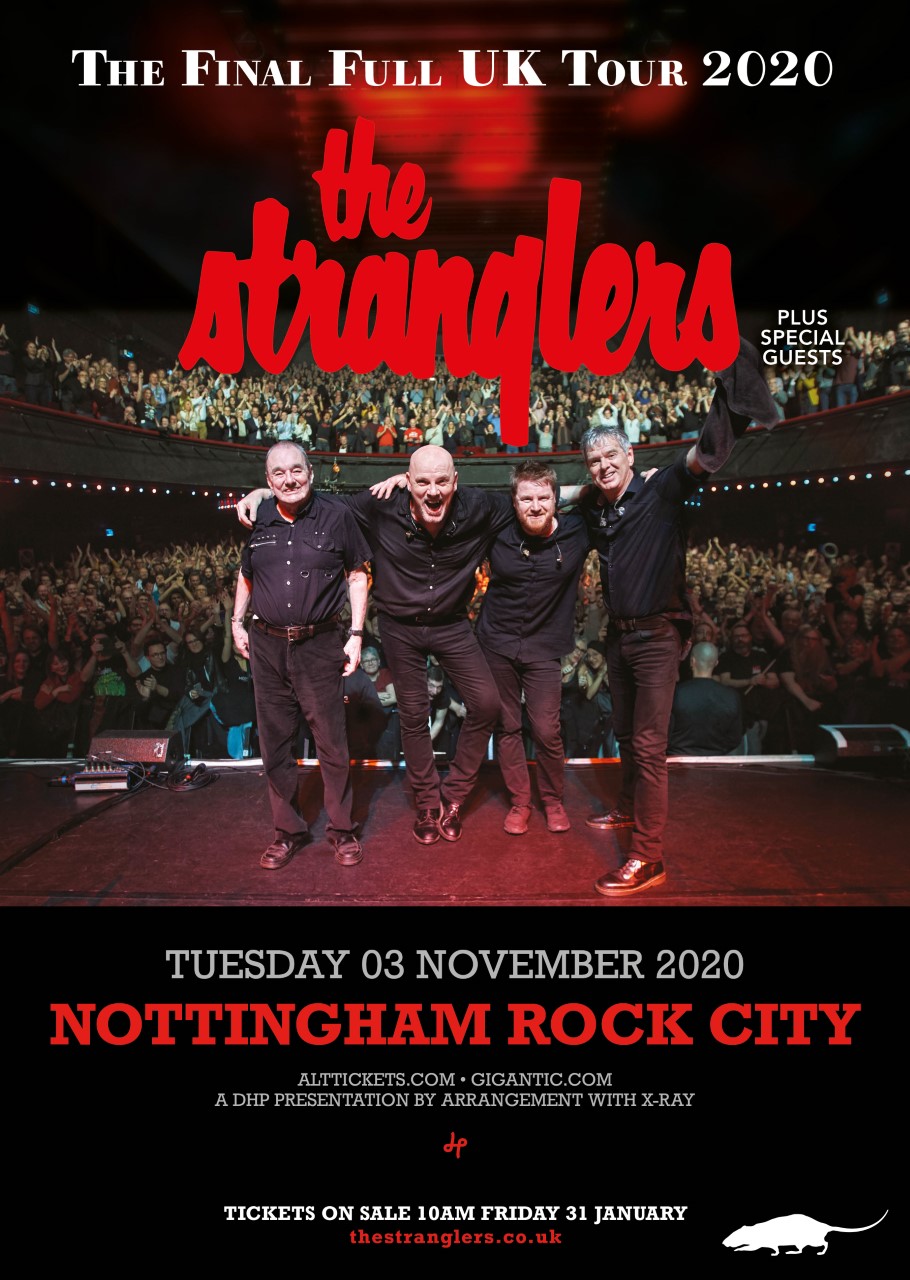 THE STRANGLERS ANNOUNCE FINAL FULL UK TOUR Rock City
