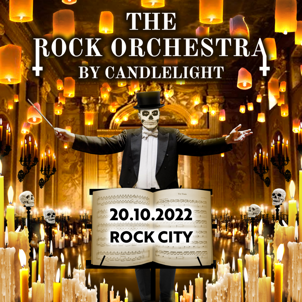 Rock Orchestra By Candlelight Rock City Nottingham Poster 2022