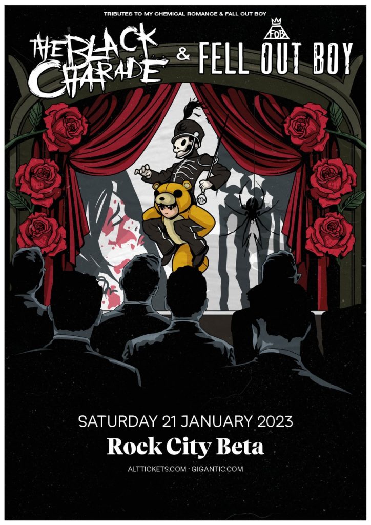 Black Charade Fell Out Boy Rock City Nottingham 2023