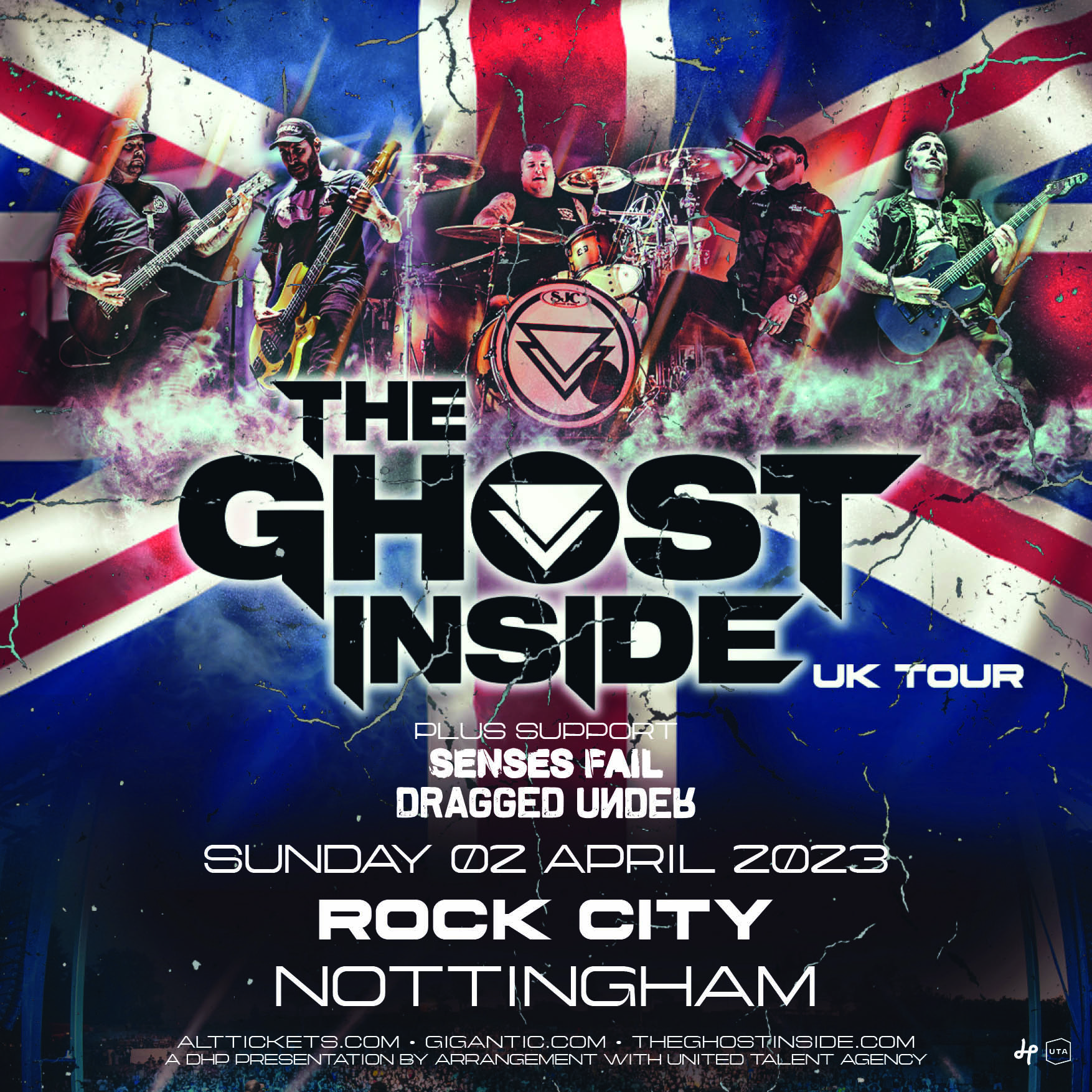 Buy tickets for THE GHOST INSIDE Rock City Nottingham
