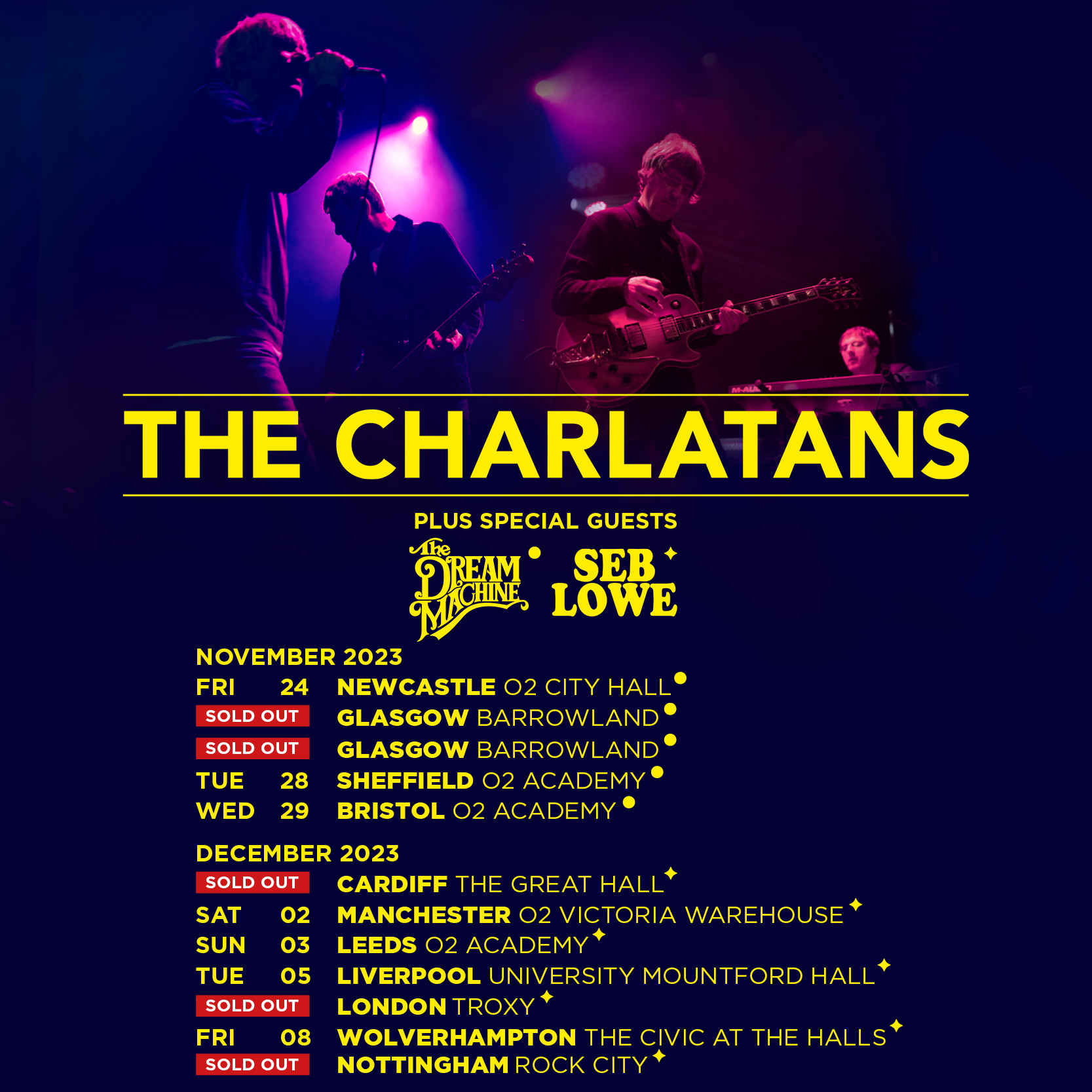 THE CHARLATANS POSTER