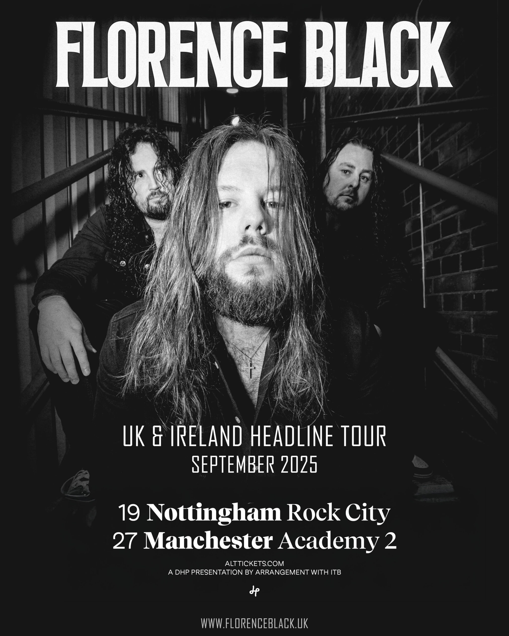 FLORENCE BLACK POSTER