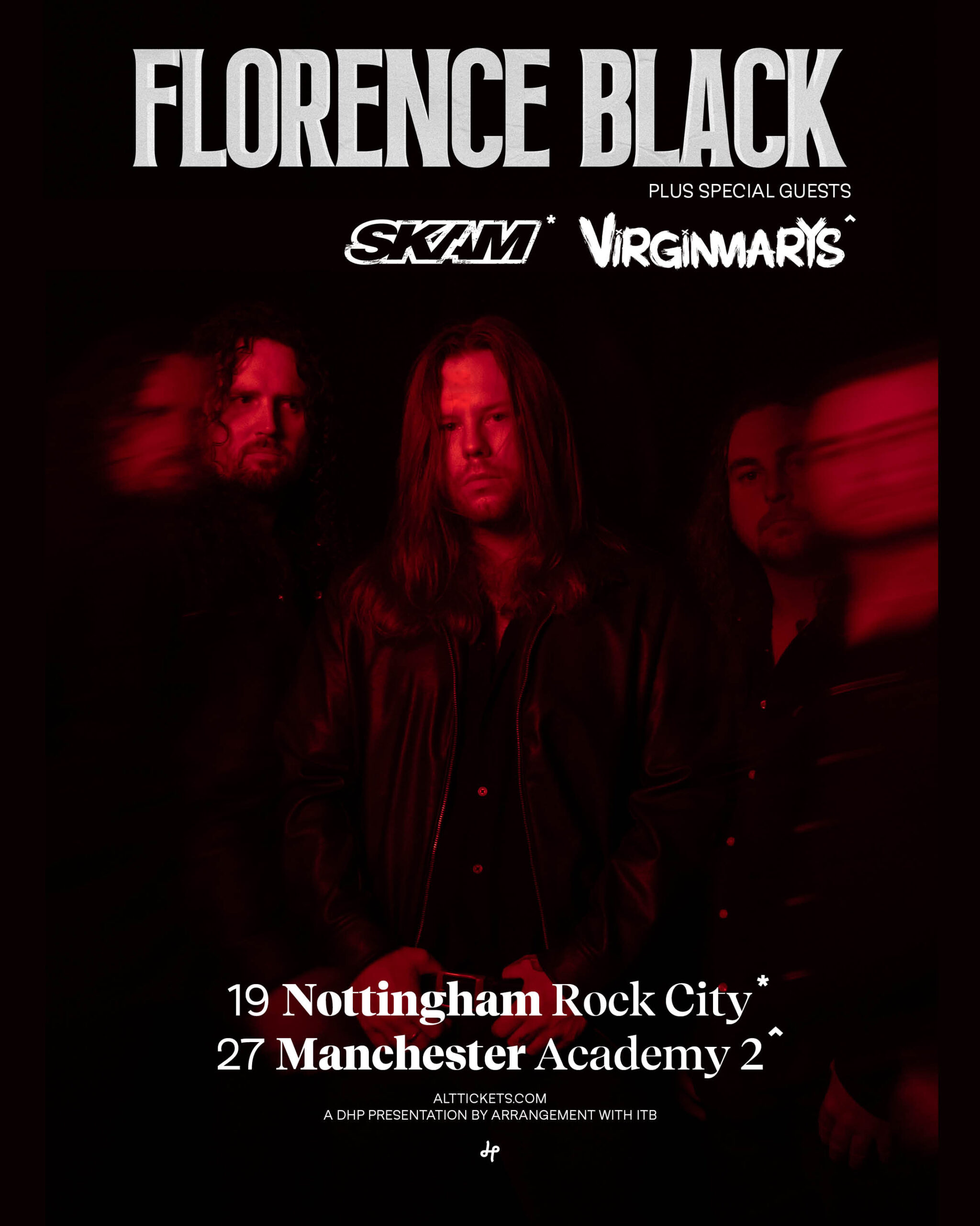 FLORENCE BLACK POSTER