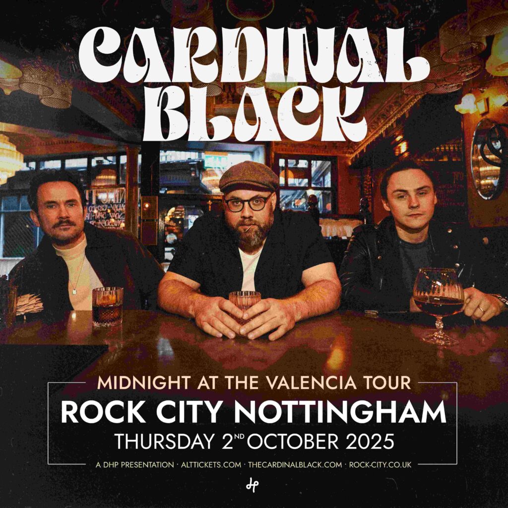 CARDINAL BLACK POSTER