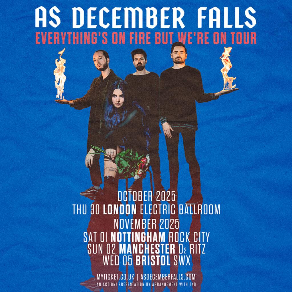 AS DECEMBER FALLS POSTER