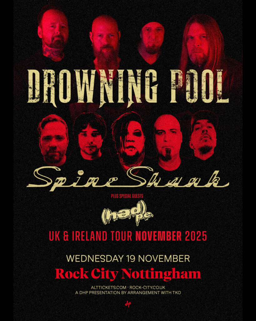 DROWNING POOL X SPINESHANK POSTER