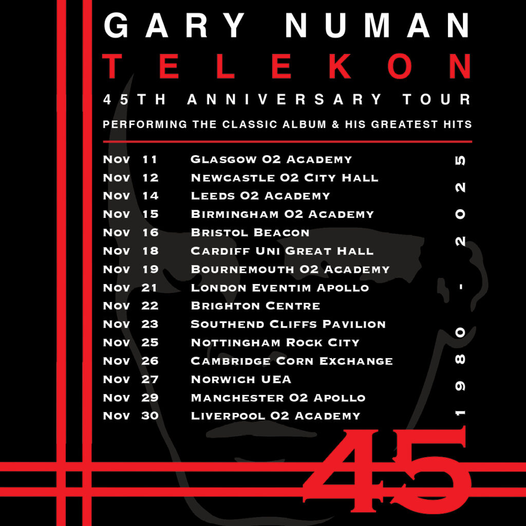 GARY NUMAN POSTER